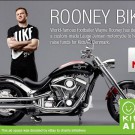 Wayne Rooney designs motorcycle for KidsAid Foundation