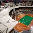 Lego London Olympic Stadium made from 100,000 Bricks