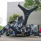 KABUTOM RX-03 is a humongous six legged rhinoceros beetle robot