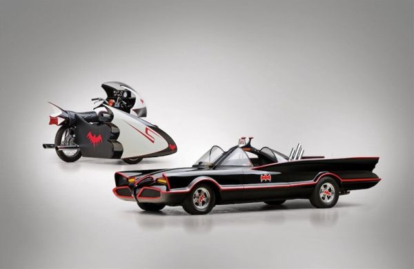 1966 Chevrolet Batmobile and 1966 Yamaha Batcycle up for grabs at RM Auctions