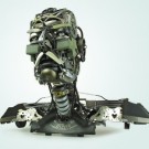 Jeremy Mayer recycles old typewriter parts to create amazing sculptures