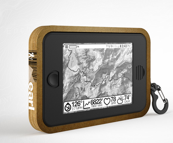 Earl is a solar powered tablet designed for the wild