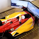 Racing simulator by CXC Simulations is based on a real Lola Champ Car