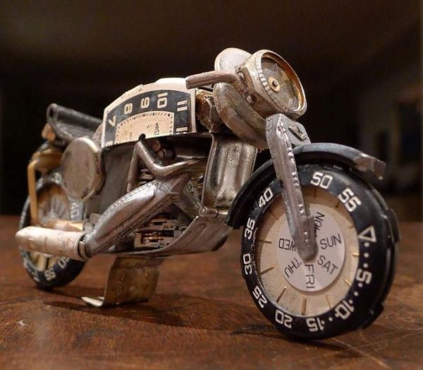 Miniature motorcycles by Dan Tanenbaum (10)