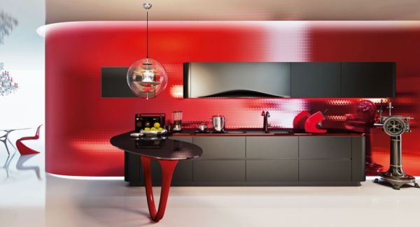 Snaidero Ola25 kitchen by Pininfarina