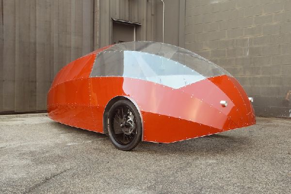Zeppelin human electric hybrid vehicle