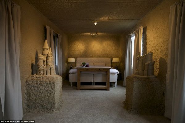 You can actually stay in the world’s first sandcastle hotels