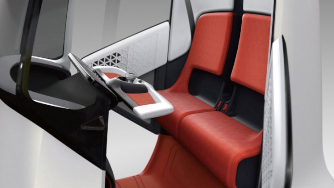 Honda Wander Stand concept car seats