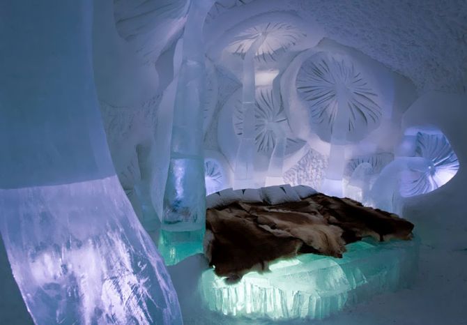 Unsual hotels-ICEHOTEL