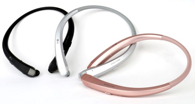 CES 2016 LG Tone+ Bluetooth stereo headsets