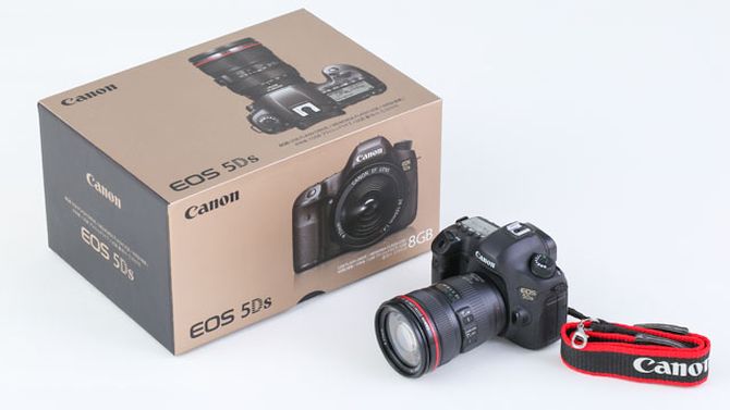Canon 5DS camera scale replica with 2 USB Flash Drive Lenses