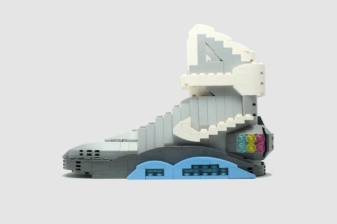 Lego sneakers by Tom Yoo are up for sale