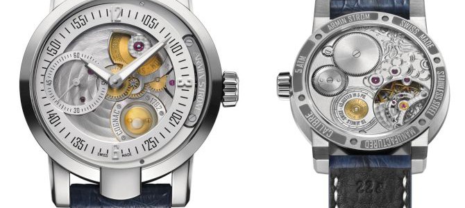 This watch by Armin Strom contains drops of world’s oldest cognac
