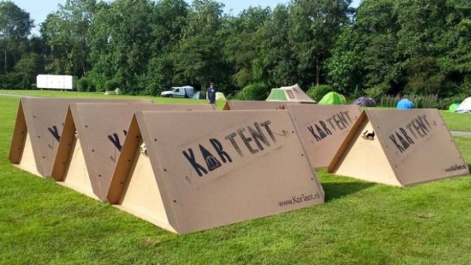 KarTent Cardboard Tent