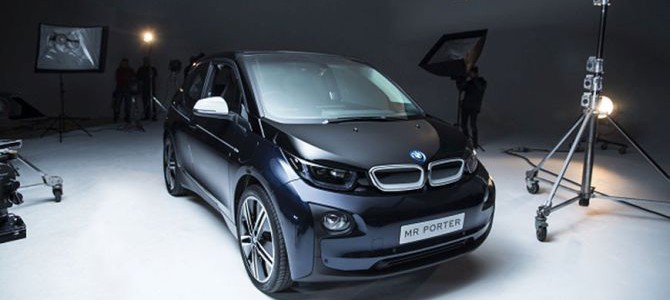 Mr. Porter and BMW i join hands for a limited edition electric car