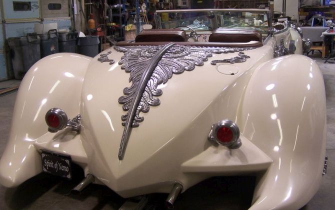 Captain Nemo's street-legal car replica on eBay