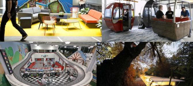 10 coolest offices in the world will make you green with envy