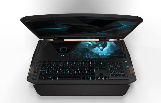 Conheça “Acer Predator 21X” ele é um notebook monstruoso de tela curva por US$ 9 mil