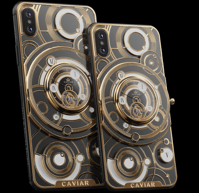Caviar iPhone Tourbillon
