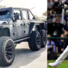South Florida Jeeps builds 6×6 custom Jeep for Yankees’ Aroldis Chapman