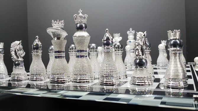 most expensive chess set 