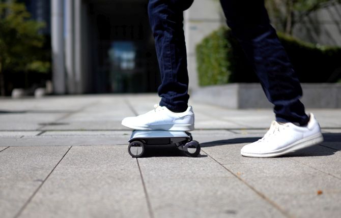 Walkcar personal transporter from Cocoa Motors