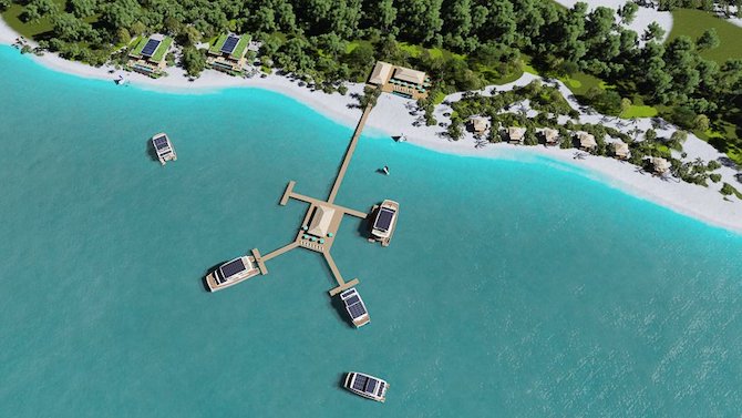 Silent Yachts Introduces New Solar-Powered Luxury Floating Villas