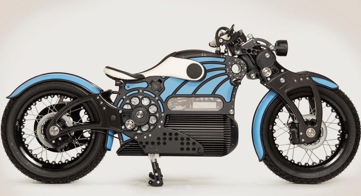 electric motorcycle from Curtiss Motorcycles