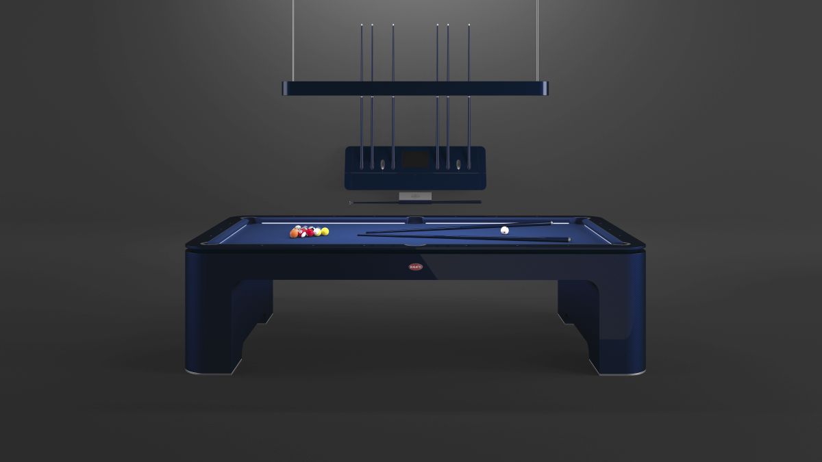 The $300,000 Bugatti pool table is inspired from brand’s hyper cars