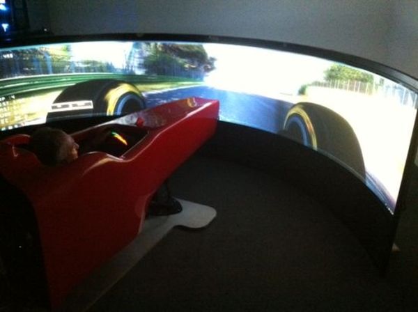 Formula 1 racing simulator by Norman Design