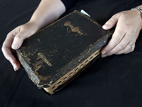 Elvis Presley’s bible sells for $94,000 at an auction