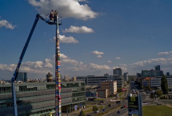 World’s tallest Lego tower