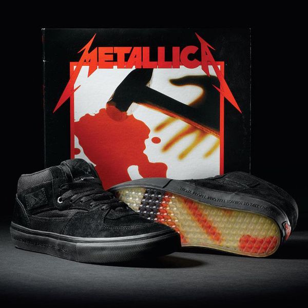 Metallica partners with Vans to release limited edition Shoes