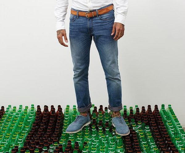 20 percent plastic bottle in the new Levi’s Jeans