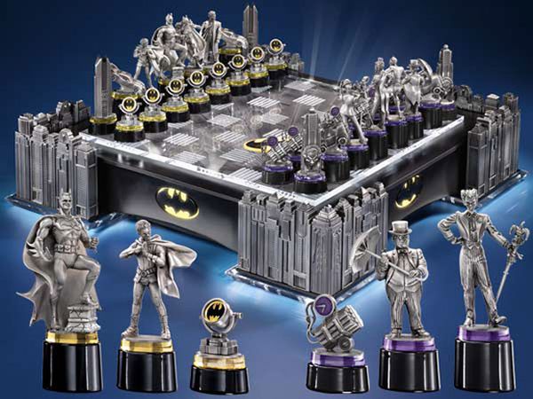 $800 Batman Chess Set 