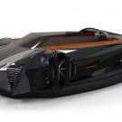 Mercier-Jones hovercraft is a futuristic recreational vehicle