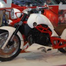 Vardenchi unveils luxury motorcycle at the 2014 Indian Auto Expo