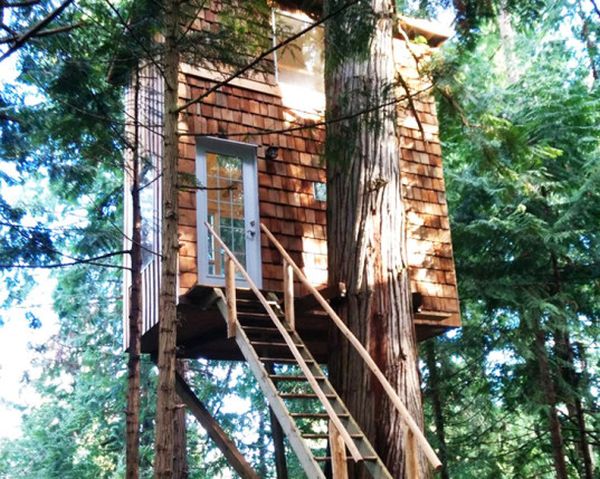 Raven Loft treehouse by Geoff de Ruiter