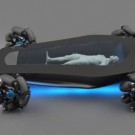 Bombardier’s futuristic Korbiyor driverless electric hearse