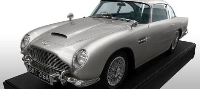 Aston Martin DB5 1/3 scale model can be yours for $43,000