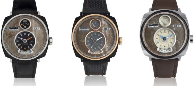 P-51: REC Watches unveils timepiece made from recycled Ford Mustangs