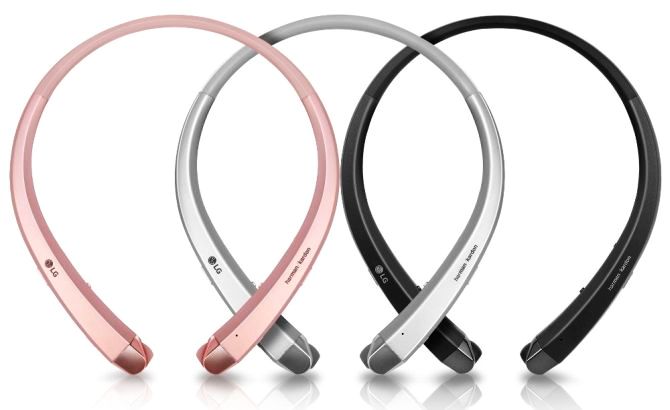 CES 2016 LG Tone+ Bluetooth stereo headsets