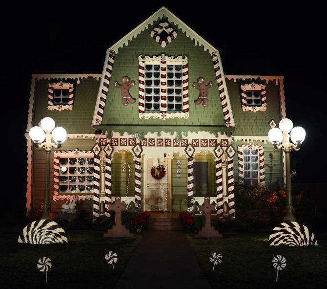 Christine McConnell’s Christmas house