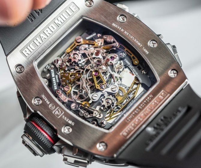 $1,050,000 RM 50-02 ACJ by Richard Mille and Airbus Corporate Jets