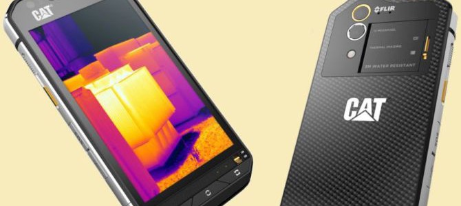 Caterpillar unveils world’s first smartphone with built-in thermal camera