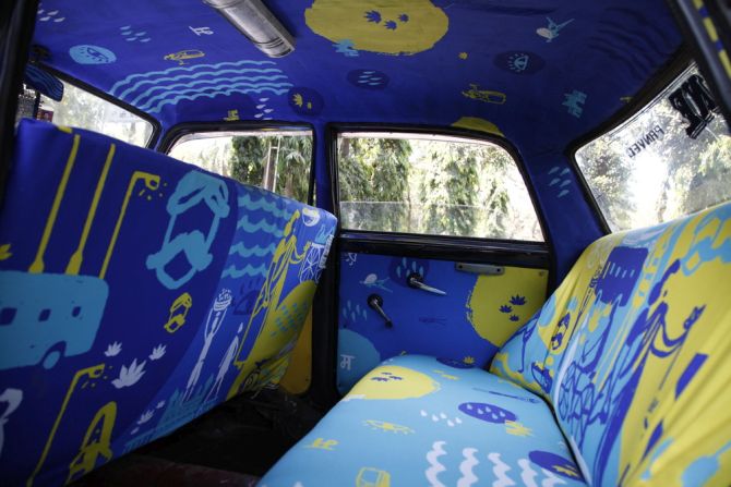 Taxi Fabric project for Mumbai Taxis