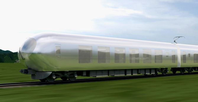 Japan's Invisible Train by Kazuyo Sejima for Seibu Group