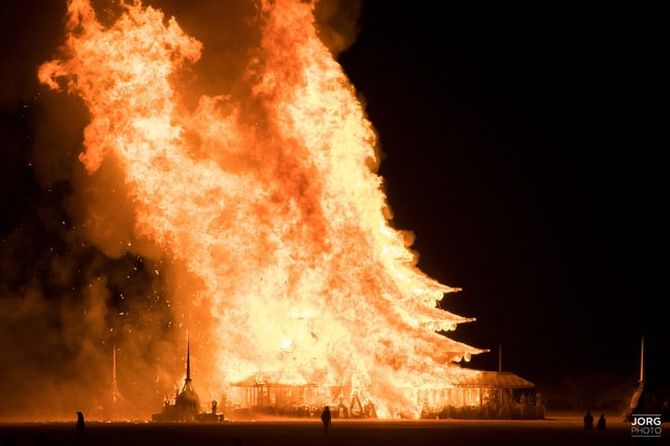 Burning Man festival 2016