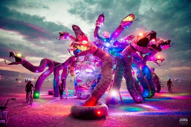 Burning Man festival 2016