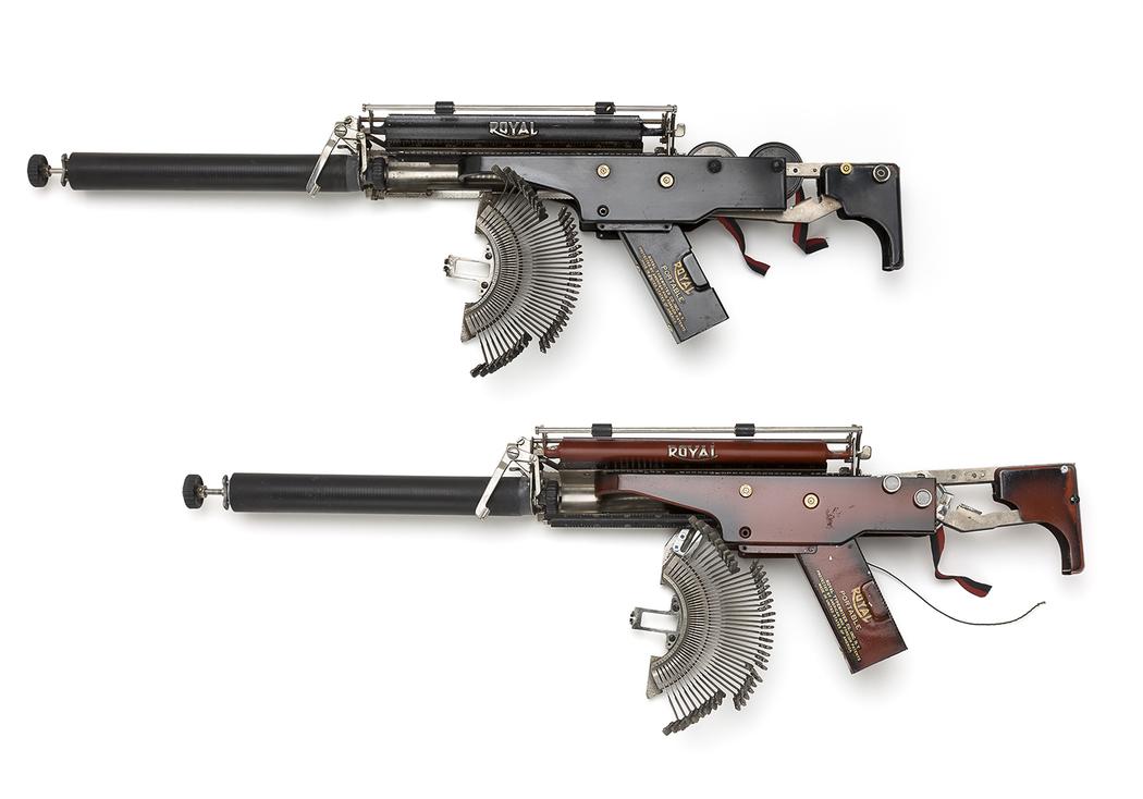 Eric Nado transforms Typewriters into Guns-2